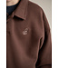 Cameron Polo Sweater | Fondant Brown