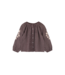 Coco Blouse | Cherry Bordeaux Vintage Rose