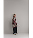 Harper Oversized Shirt | Ivory Off Black Red Check