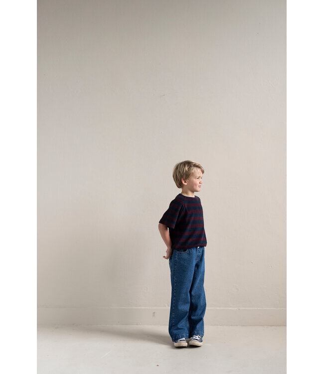 Joey Loose Denim Pants | Dark Wash