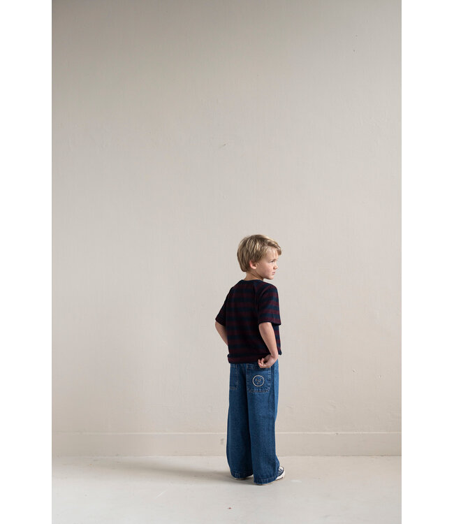Joey Loose Denim Pants | Dark Wash