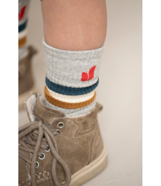 J Sport Socks | Grey Melange