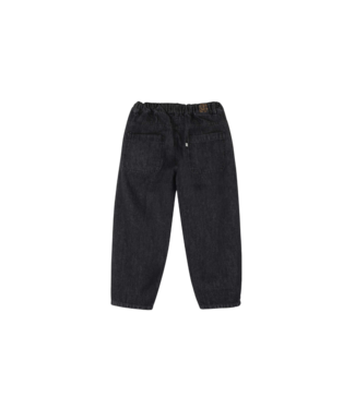 Jenest Robin Balloon Denim Pants | Vintage Black