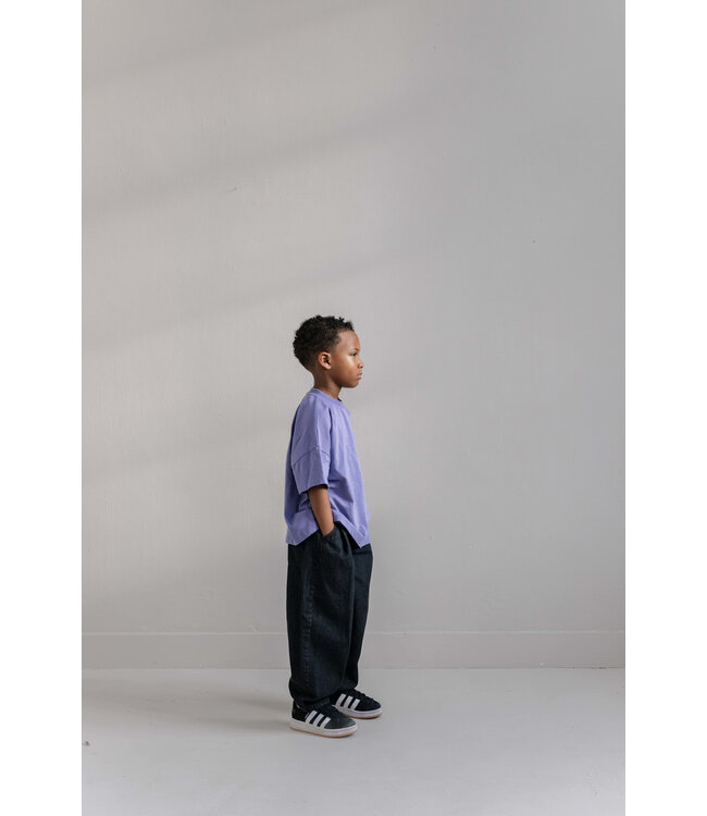 Robin Balloon Denim Pants | Vintage Black