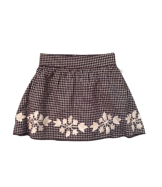 Sara Skirt | Cherry Bordeaux Vintage Rose