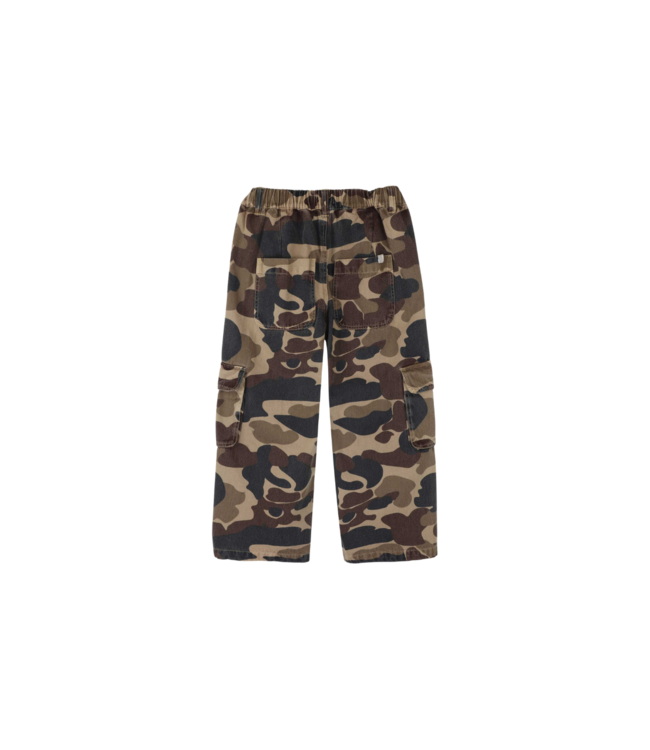 Unisex Cargo Pants | Caramel Brown Camouflage