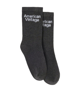 American Vintage Socks Anthracite