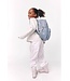 Denim Midi Backpack | Hearts Light Blue Hearts