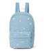 Denim Midi Backpack | Hearts Light Blue Hearts