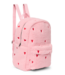 Teddy Midi Backpack | Hearts Light Pink Hearts