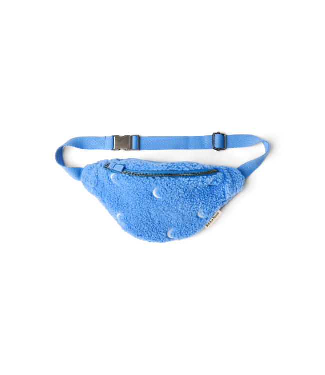 Teddy Mini Fanny Pack | Moon Light Blue Moon