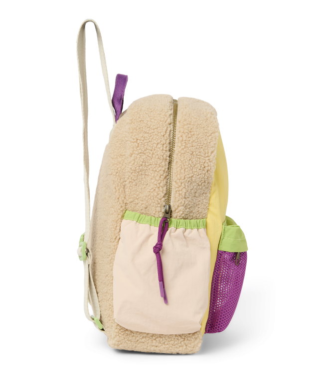 Patchwork Midi backpack Butter Yellow