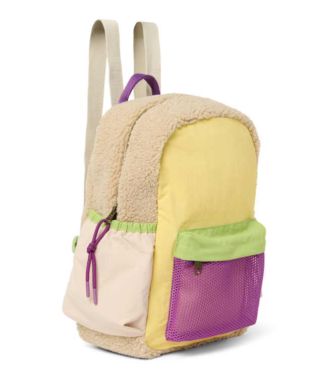 Patchwork Midi backpack Butter Yellow