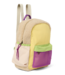 Patchwork Midi backpack Butter Yellow