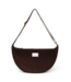 Rib Puffy Adult Fanny Pack | Dark Brown
