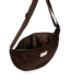 Rib Puffy Adult Fanny Pack | Dark Brown