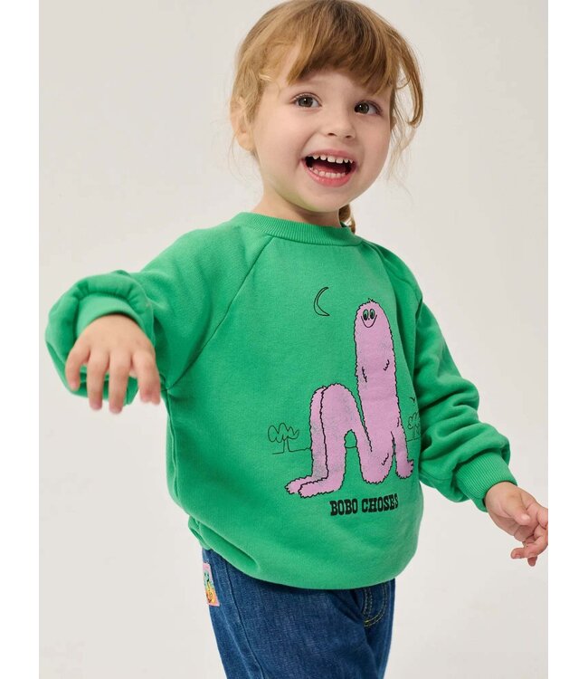 Long Pinky Puff sweatshirt