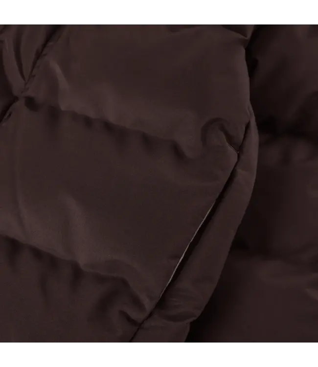 Jacket quilt coffee Bean