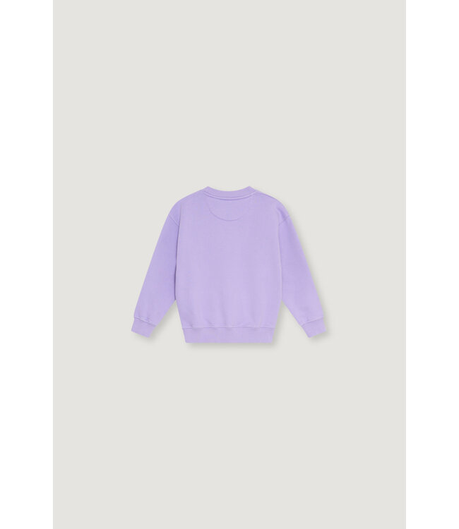 TNS logo sweatshirt Violet tulip