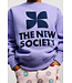 TNS logo sweatshirt Violet tulip