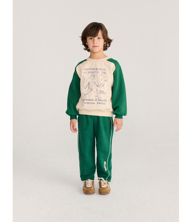 Mr. Footish raglan sweatshirt