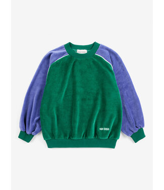 Bobo Choses Color Block terry cloth sweatshirt