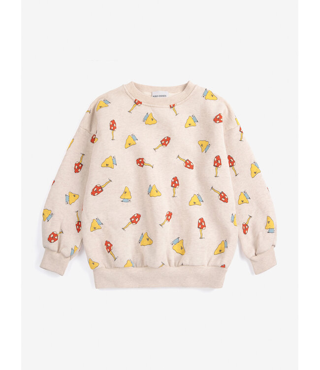 Mush Monster Duo all over sweatshirt