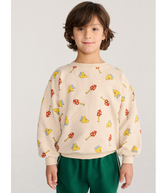 Mush Monster Duo all over sweatshirt