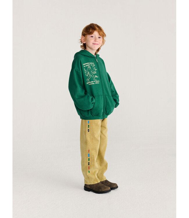 Mr. Footish zipped hoodie