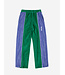 Color Block terry cloth jogging pants
