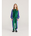 Color Block terry cloth jogging pants