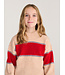Stripes jacquard jumper