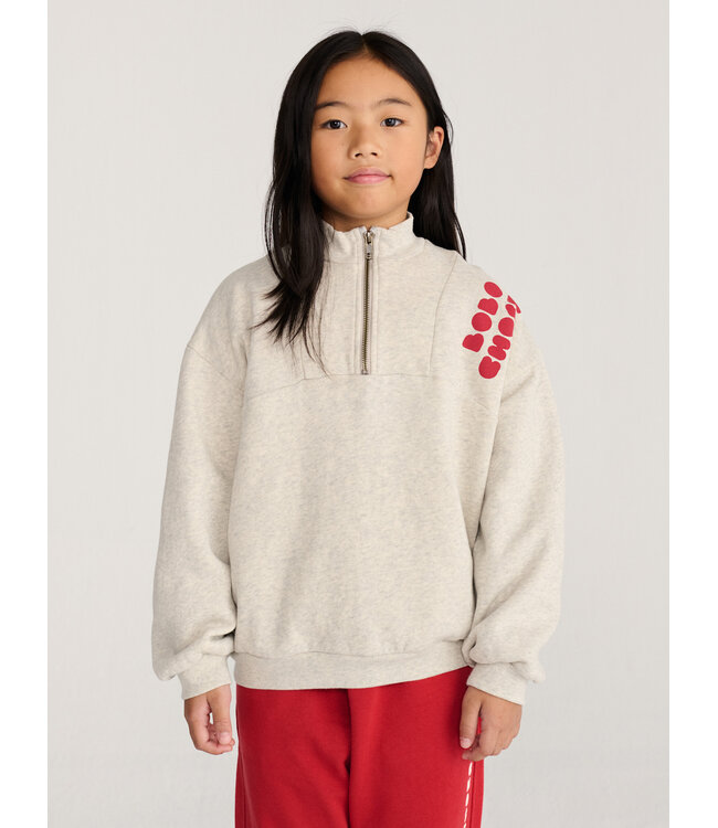 Bobo Choses Bolder half zipped sweatshirt