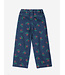 Stamp Bloom all over denim pants