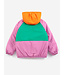 Almost Moiré all over reversible anorak FUCHSIA