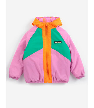 Bobo Choses Almost Moiré all over reversible anorak FUCHSIA