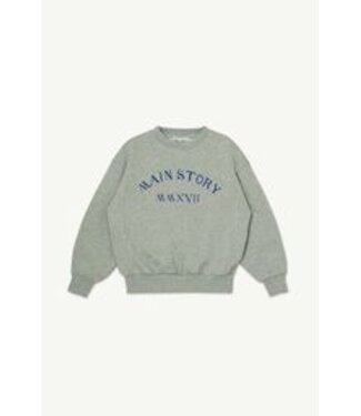 Main Story Bubble Sweatshirt | grey melange fleece