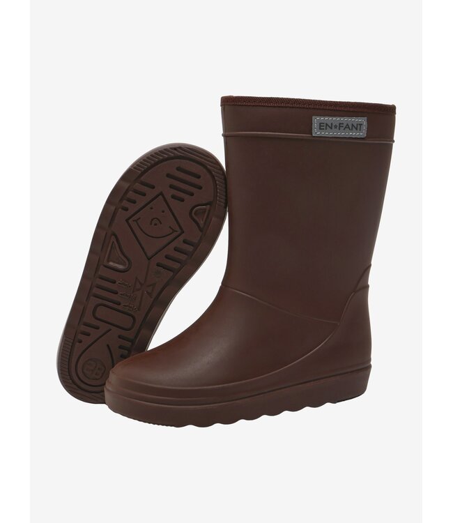 En Fant Thermo Boots Solid | Coffee Bean
