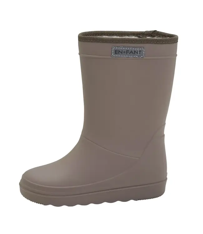 En Fant Thermo Boots Solid | Pine Bark