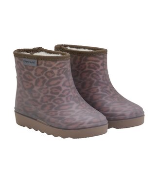 En Fant En Fant Thermo Boots Short Print | Pine Bark