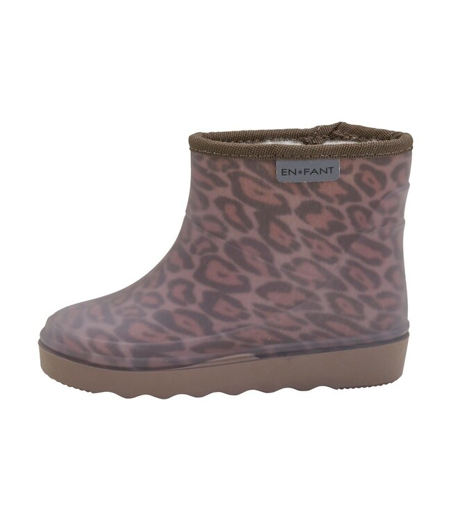 En Fant Thermo Boots Short Print | Pine Bark