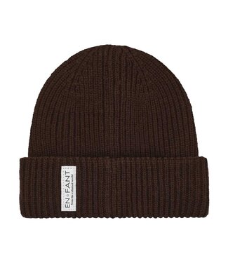 En Fant En Fant Beanie w. Lining | Coffee Bean