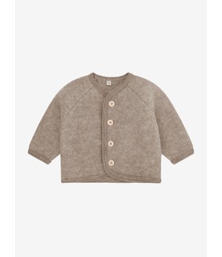 Huttelihut HUTTEliHUT Jacket Wool Fleece w. Buttons | Savannah Melange