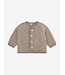 HUTTEliHUT Jacket Wool Fleece w. Buttons | Savannah Melange