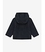 HUTTEliHUT Jacket Wool Fleece | Navy Melange