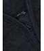 HUTTEliHUT Jacket Wool Fleece | Navy Melange