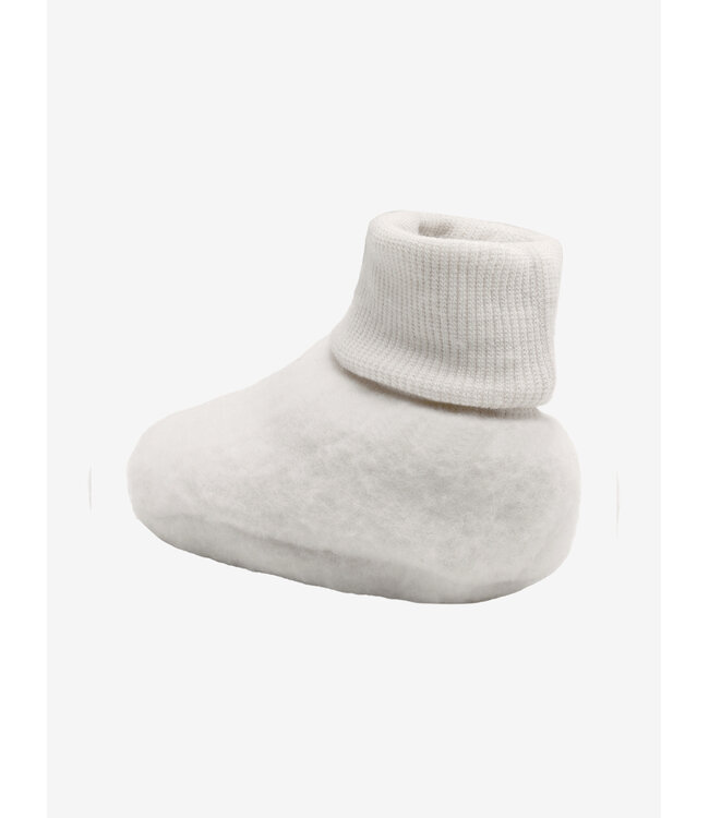 HUTTEliHUT Footies Wool Fleece | Tofu