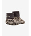 HUTTEliHUT Footies Wool Fleece 2-layer | Camel Melange