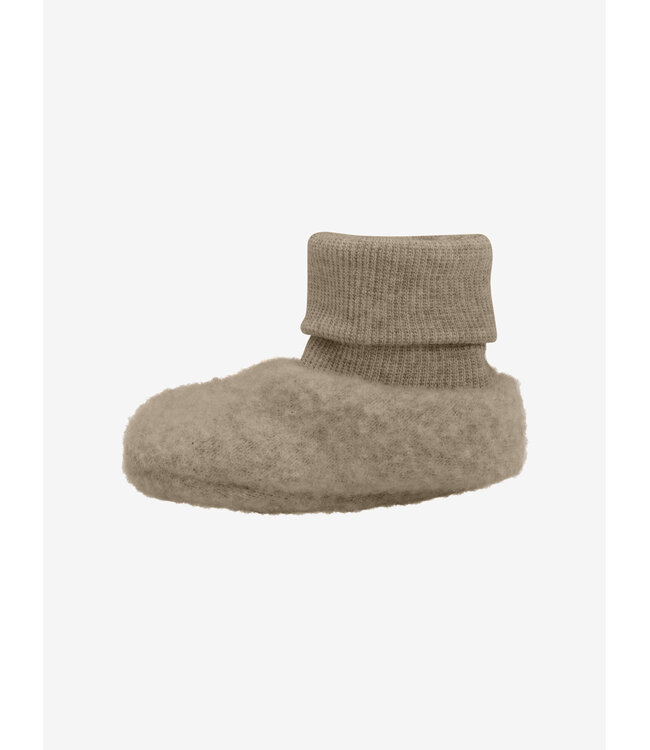 HUTTEliHUT Footies Wool Fleece | Savannah Melange