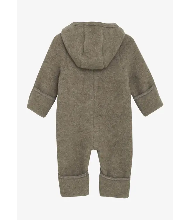 HUTTEliHUT Pram Suit Wool Fleece | Savannah Melange